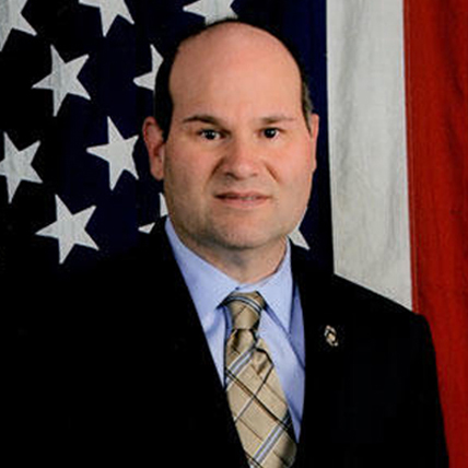 Portrait of Greg Shapiro, police chief ot White Hall, Arkansas